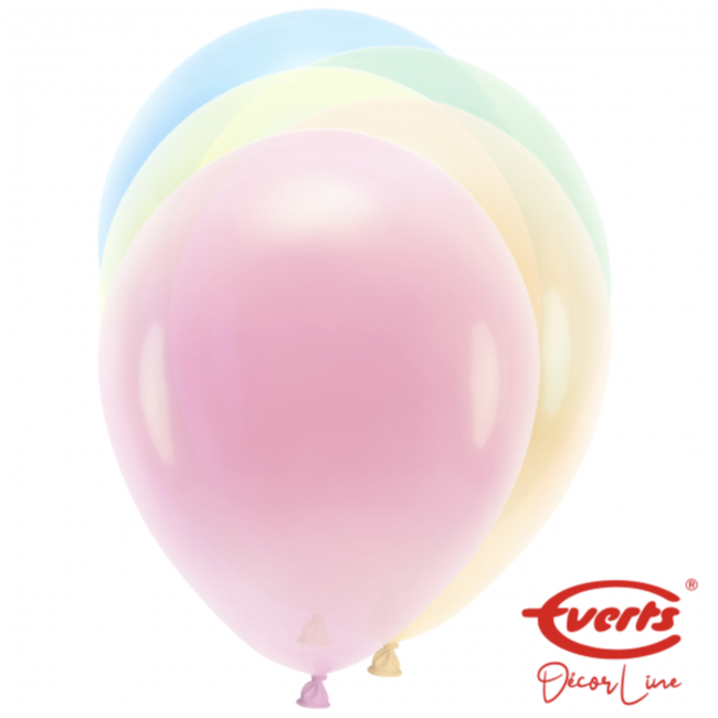 Everts ballonnen  Ballonnen pastel crystal