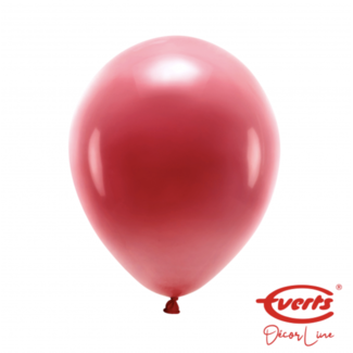 Everts ballonnen  Ballonnen metallic rood burgundy