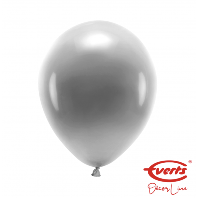 Everts ballonnen  Ballonnen metallic grijs