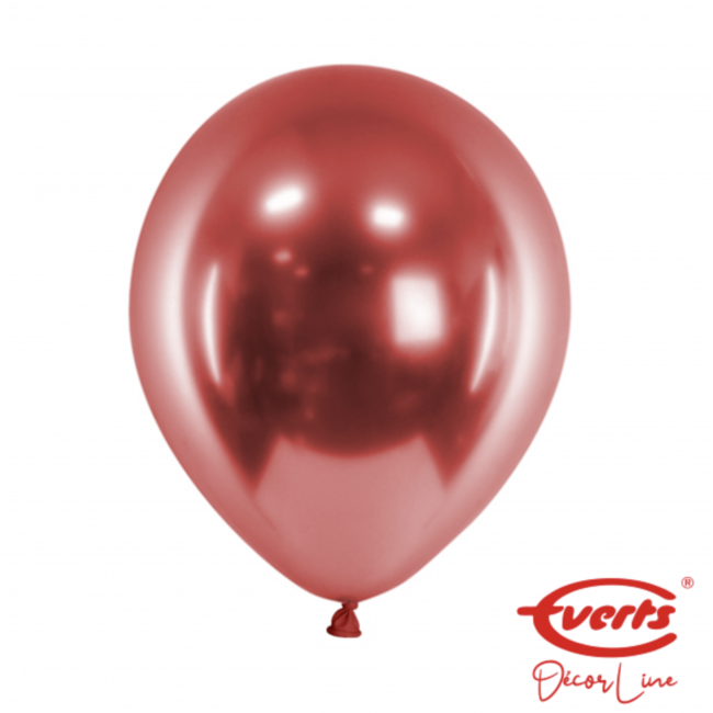 Everts ballonnen  Ballonnen satijn luxe rood