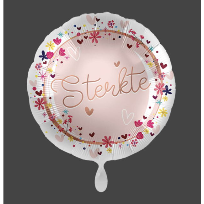 Sterkte ballon rosé