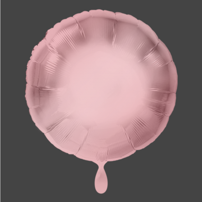 Folie ballon licht roze