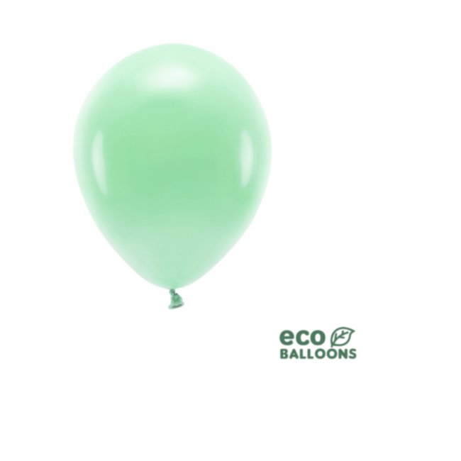 Partydeco Ballonnen mint groen eco