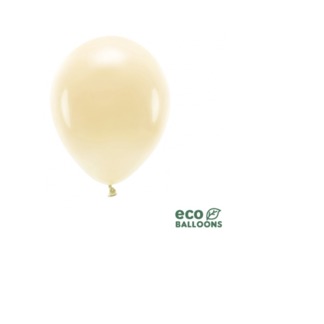 Partydeco Ballonnen licht perzik eco