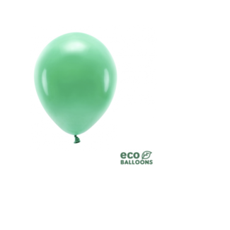 Partydeco Ballonnen blush groen eco