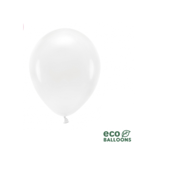 Partydeco Ballonnen wit eco