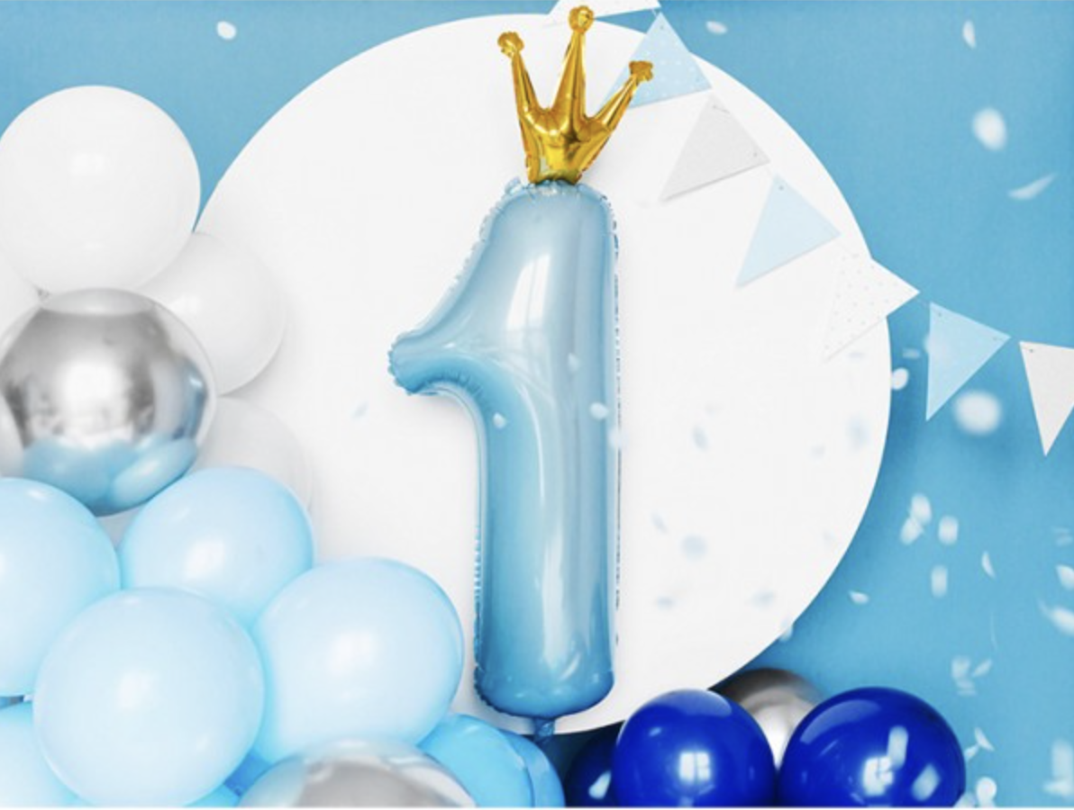 vonk belasting Uittrekken Folie ballon 1 jaar kroon | J-style-deco.nl | Online feestwinkel -  J-style-deco.nl | Online feestwinkel Zeeland