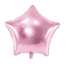 Partydeco Licht Roze ster ballon