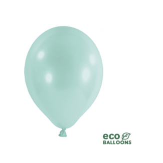 Partydeco Ballonnen dark mint XL eco