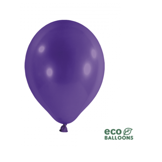 Partydeco Ballonnen violet XL eco