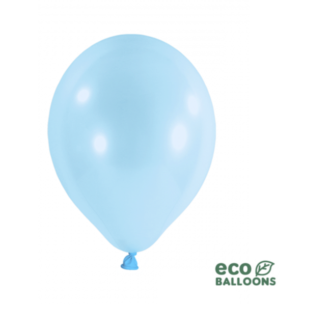 Partydeco Ballonnen sky blue XL eco