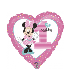 Disney speelgoed en feestartikelen Minnie mouse hart ballon