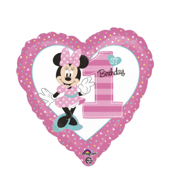 Disney speelgoed en feestartikelen Minnie mouse hart ballon
