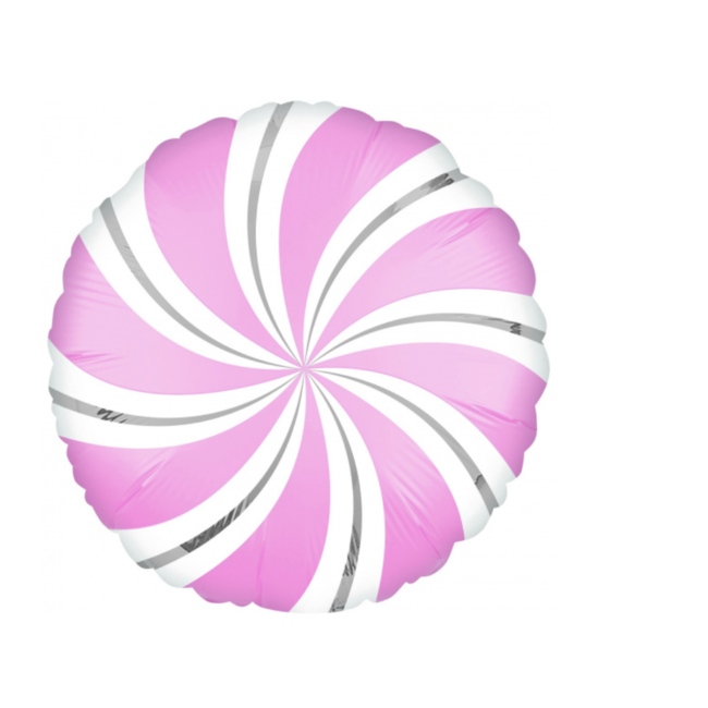 Feestartikelen Swirl ballon roze