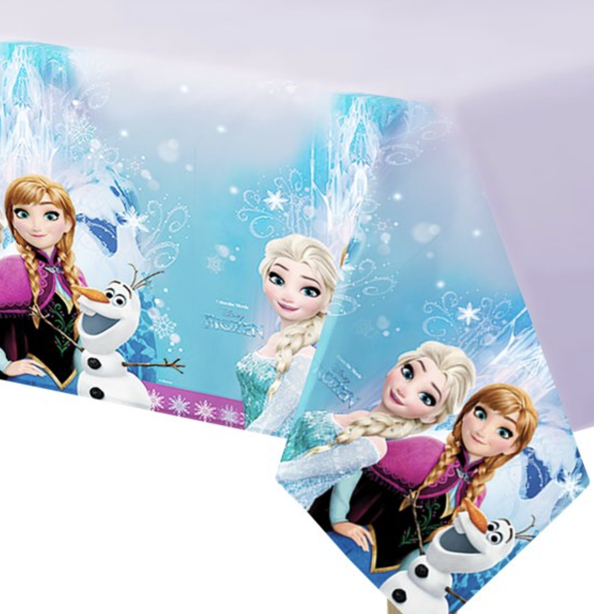 teugels Draai vast Gemakkelijk Frozen tafelkleed paars - J-style-deco.nl | Online feestwinkel Zeeland