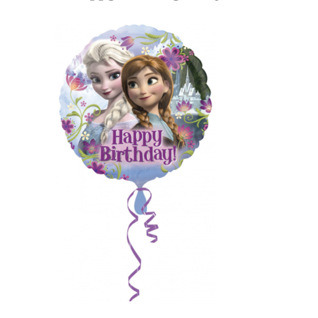 Disney speelgoed en feestartikelen Frozen Folie ballon happy birthday