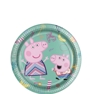 Qualatex ballonnen  Peppa pig borden mint