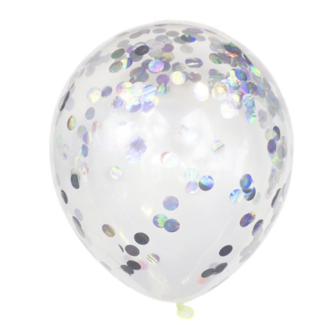 Ginger Ray  Confetti ballonnen iridescent