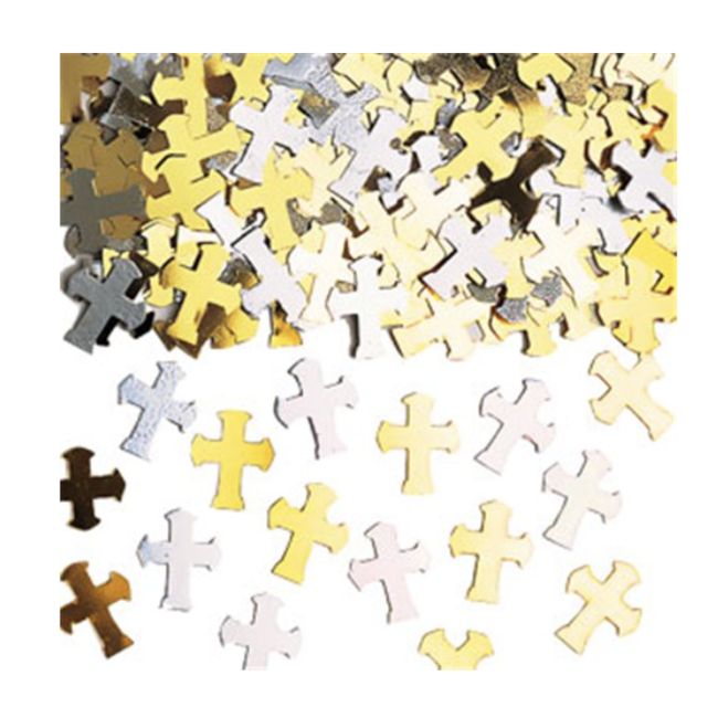 Amscan  Communie kruis confetti