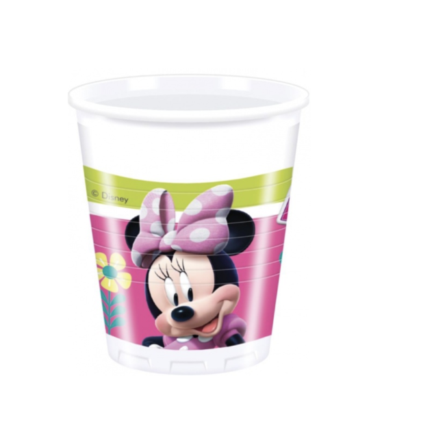 Disney speelgoed en feestartikelen Minnie Mouse bekers roze
