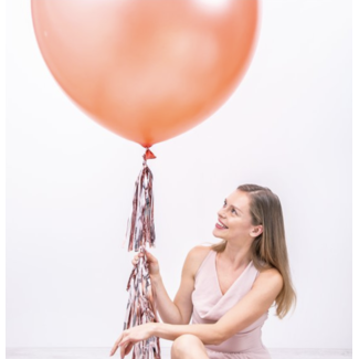 Amscan  Rosé goud XXL Ballon