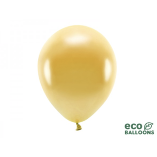 Partydeco Ballonnen metallic goud