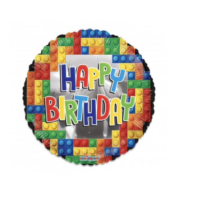 Feestartikelen Lego happy birthday ballon