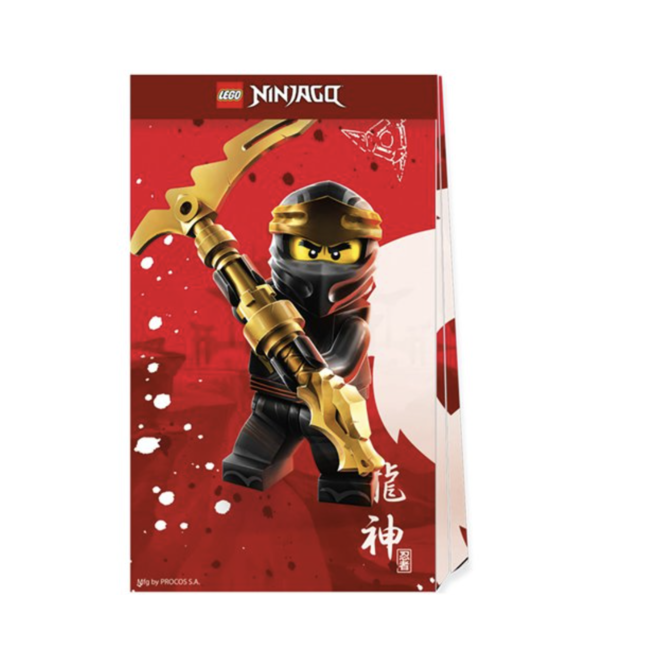 Lego Ninjago feest zakjes