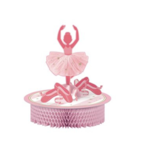 Feestartikelen Ballerina tafel decoratie