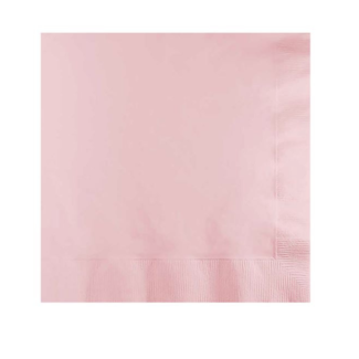 Feestartikelen Zalm roze servetten