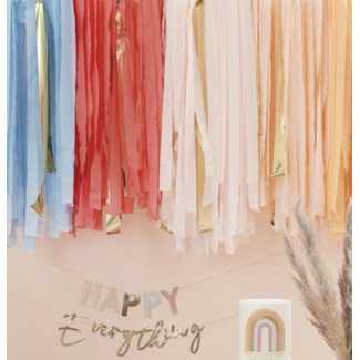 Ginger Ray  Pastel streamers backdrop