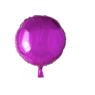 Feestartikelen Fuchsia ballon rond