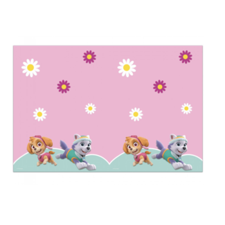 Feestartikelen Paw patrol tafelkleed pastel