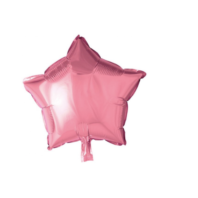 Feestartikelen Ster folie ballon roze