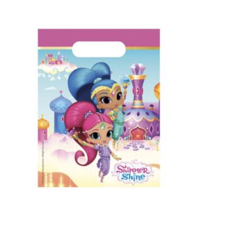 Feestartikelen Shimmer en shine uitdeel zakjes