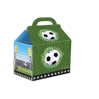 Feestartikelen Voetbal uitdeel doosjes