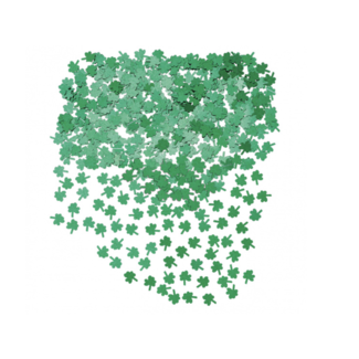 Feestartikelen Klaver groen confetti