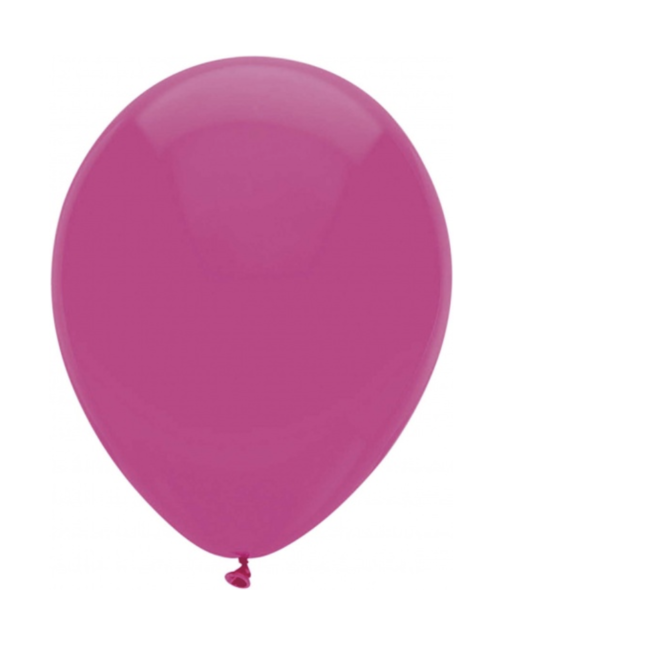 Feestartikelen Ballonnen donker roze