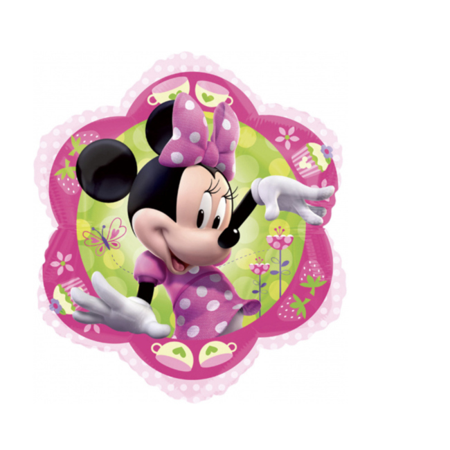 Feestartikelen Minnie mouse bloem ballon