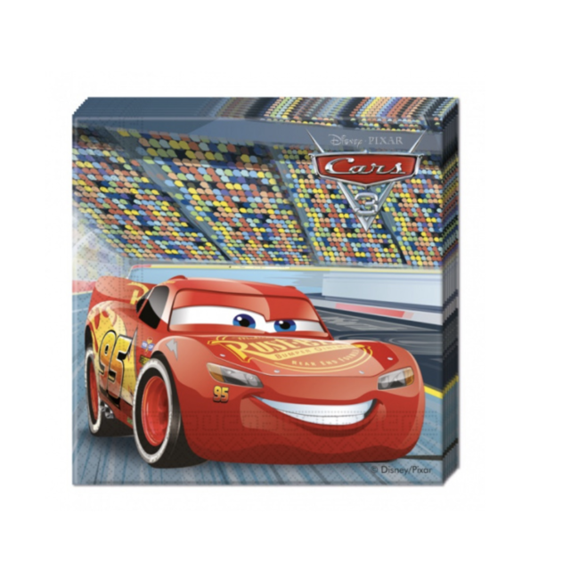 Feestartikelen Cars 3 servetten