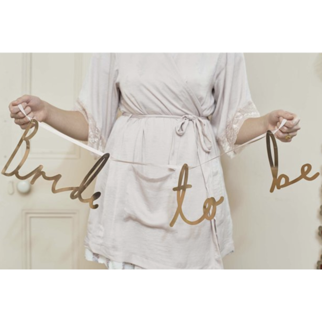 zoogdier droog Bekend Bride to be slinger tekst - J-style-deco.nl | Online feestwinkel Zeeland