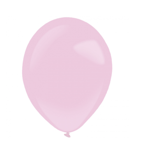 Feestartikelen Pastel roze ballonnen 50 ST