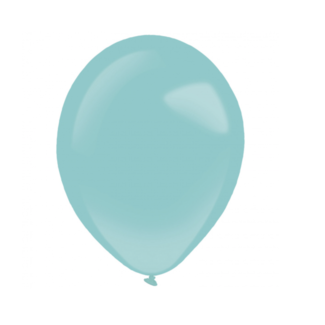 Feestartikelen Pastel turquoise ballonnen 50 st