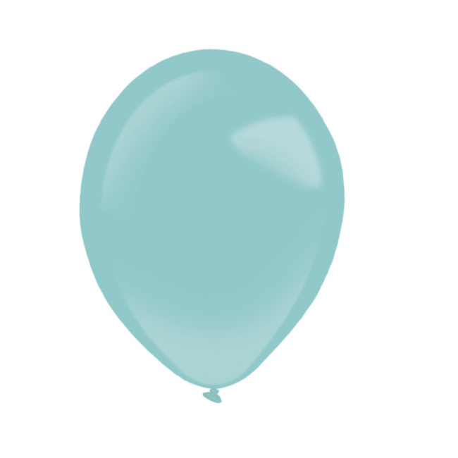 klasse Verwachting zoom Pastel turquoise ballonnen 50 st - J-style-deco.nl | Online feestwinkel  Zeeland