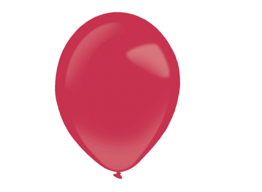 Ballonnen bessen rood 50 ST