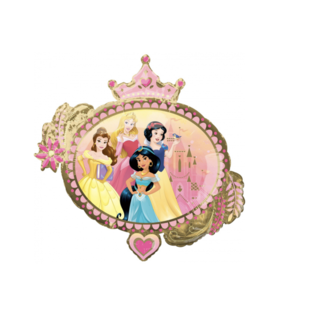 Feestartikelen Disney prinses ballon goud