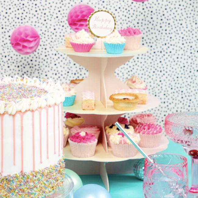 Eenhoorn  Cupcake etagere pastel unicorn