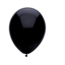 Feestartikelen Zwart ballonnen 100 ST