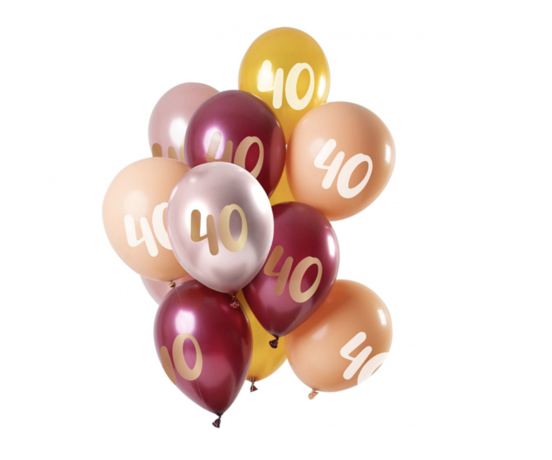 40 ballonnen mix blush | Online Zeeland | - J-style-deco.nl Online feestwinkel Zeeland