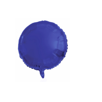 Feestartikelen Folie ballon rond blauw
